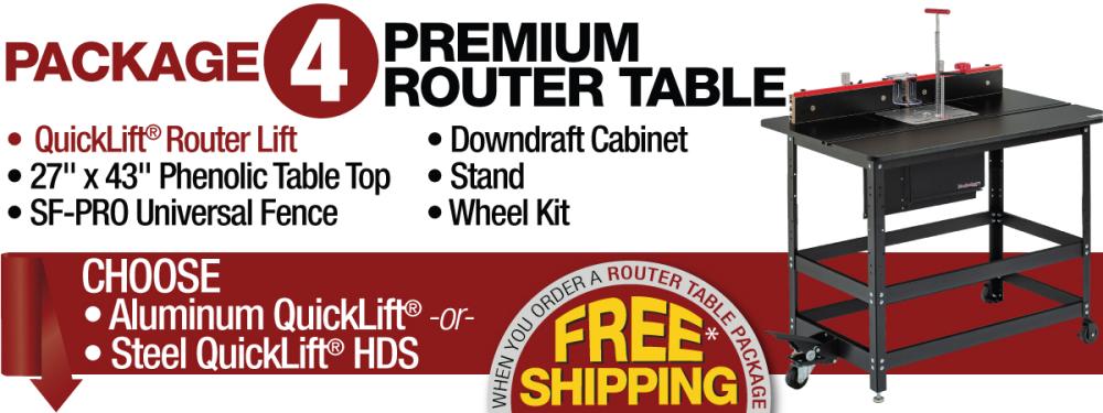 router table package #4