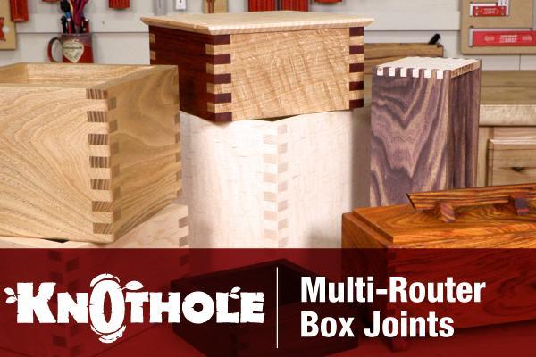 Multi-Router Box Joints