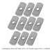 Rectangular Nuts 5/8" Wide, 5/16"-18 Thread (10 Pk)