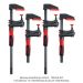 Bessey GearKlamp 4-Pack – (2) 12” Clamps & (2) 24” Clamps