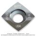 .59 Square Insert  - 2" Radius Insert