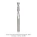 Amana Tool Solid Carbide Spiral Plunge Bit 1/4” Dia., 1-1/4” CL, ¼” SH