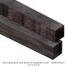 AFRICAN BLACKWOOD EXOTIC WOOD TURNING BLANK 1.5” X 1.5”X 24” 2-PACK