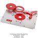 Cast Aluminum Router Mounting Plate (890) OPEN BOX