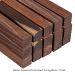 BOLIVIAN ROSEWOOD EXOTIC WOOD PEN BLANKS 15-PACK