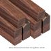 BOLIVIAN ROSEWOOD EXOTIC WOOD TURNING BLANK 1” X 1” X 6” 10-PACK