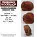 CHECHEN BURL 11.3 POUNDS, APPROXIMATELY 9.5" TALL, 12" WIDE AND 5.75" THICK