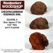 CHECHEN BURL 4.15 POUNDS, APPROXIMATELY 8" DIAMETER, 4.25" THICK