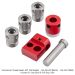 Cam-A-Line 10mm Drill Guides, Drill Stop Collar, Pin and Stop Block