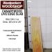 LIVE EDGE CANARYWOOD SLAB 48in. L X  14in. W X 1.25in. T