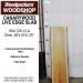 LIVE EDGE CANARYWOOD SLAB 48in. L X  13in. W X 1.25in. T