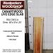LIVE EDGE CANARYWOOD SLAB 48in. L X  13in. W X 1.25in. T