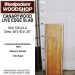 LIVE EDGE CANARYWOOD SLAB 48in. L X  15in. W X 1.25in. T
