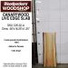 LIVE EDGE CANARYWOOD SLAB 48in. L X  16.25in. W X 1.25in. T
