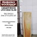 LIVE EDGE CANARYWOOD SLAB 37in. L X  14.25in. W X 1.25in. T