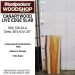 LIVE EDGE CANARYWOOD SLAB 36in. L X  14in. W X 1.25in. T