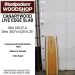 LIVE EDGE CANARYWOOD SLAB 38.5in. L X  14.25in. W X 1.25in. T