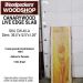 LIVE EDGE CANARYWOOD SLAB 36.5in. L X  12.5in. W X 1.25in. T