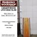LIVE EDGE CANARYWOOD SLAB 36in. L X  12.5in. W X 1.25in. T