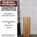 LIVE EDGE CANARYWOOD SLAB 48in. L X  11in. W X 1.25in. T
