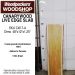 LIVE EDGE CANARYWOOD SLAB 48in. L X  12in. W X 1.25in. T