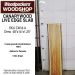 LIVE EDGE CANARYWOOD SLAB 48in. L X  14in. W X 1.25in. T
