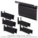 CLAMP RACK-IT SYSTEM – 16” BASE + 3 LARGE ARM SETS + 2 SMALL ARM SETS