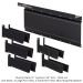 CLAMP RACK-IT SYSTEM – 24” BASE + 3 LARGE ARM SETS + 2 SMALL ARM SETS OPEN BOX