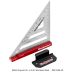 DelVe Square SS - 6 Inch Stainless Steel with Rack-It