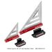 DelVe Square SS Inch Set Stainless Steel with Rack-Its OPEN BOX