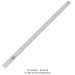 EZ-RULE - 24 INCH - 1/16 and 1/32 Graduations