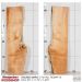 Live Edge Figured Maple Slab 50”L x 11.75”W x 1.625” Thick 