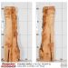 Live Edge Figured Maple Slab 49”L x 9.5”W x 1.5” Thick 