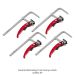 Semble Ratcheting Track Clamp 4-Pack