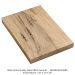 QUALITY GUITAR BLANK SECONDS/PROJECT BOARD 1.75” X 14” X 20” – BLACK LIMBA