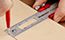 Paolini Pocket Rule - 12" Stainless Steel