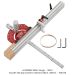 in-DEXABLE Miter Gauge - Metric - Includes Flip Stop and Zero Clearance Block