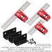 in-DEXABLE Joiner's Combination Squares Inch Deluxe Set