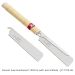 Japanese Dozuki Saw for Hardwoods 150mm with Extra Replacement Blade