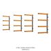 4-Tier Lumber Wall Rack 2-Pack