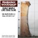 LIVE EDGE FIGURED MAPLE SLAB 50”L X 9.5”W X 1.5” THICK
