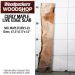 LIVE EDGE FIGURED MAPLE SLAB 47.5”L X 7.5”W X 1.5” THICK