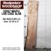LIVE EDGE FIGURED MAPLE SLAB 53”L X 9”W X 1.5” THICK