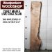 LIVE EDGE FIGURED MAPLE SLAB 52”L X 9.5”W X 1.5” THICK