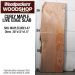 LIVE EDGE FIGURED MAPLE SLAB 38”L X 12”W X 1.5” THICK