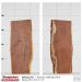 MESQUITE LIVE-EDGE SLAB 45” X 18” X 1.5”