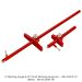 6" Marking Gauge & 24" Panel Marking Gauge - Aluminum Bar