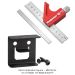 Mini Combination Square w/ 1/2" Blade, 1/4" Blade & Rack-It