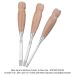 Blue Spruce Toolworks 3-Piece Mortise Chisel Set