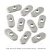 Oval Nuts 7/16" Wide, 10-32 Thread (10 Pk)